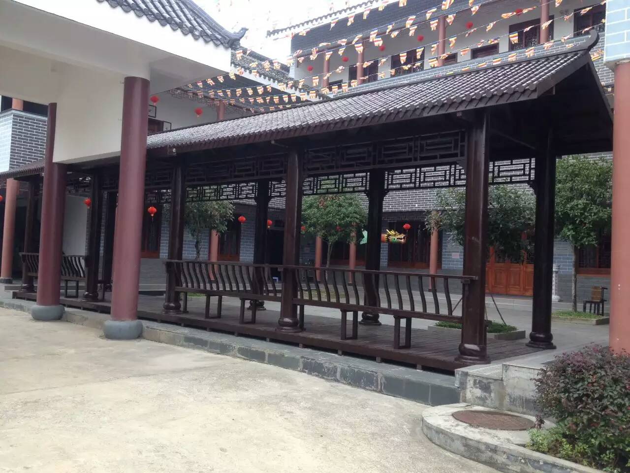 長沙防腐木廊道 長沙防腐木廊道