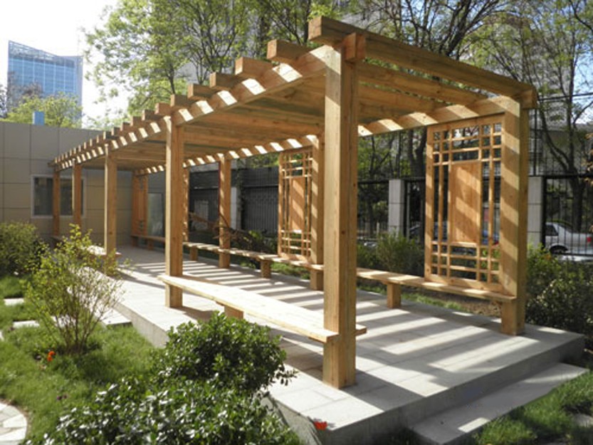 防腐木花架.jpg 防腐木花架.jpg