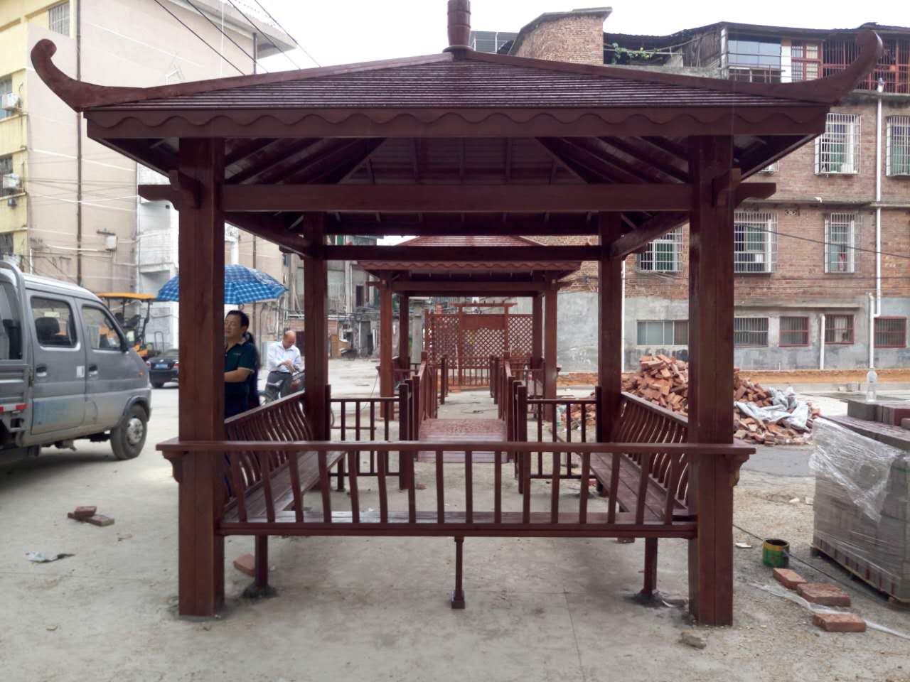 碳化防腐木涼亭.jpg