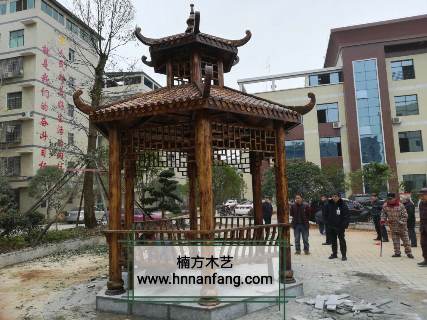 湖南防腐木涼亭 湖南防腐木涼亭