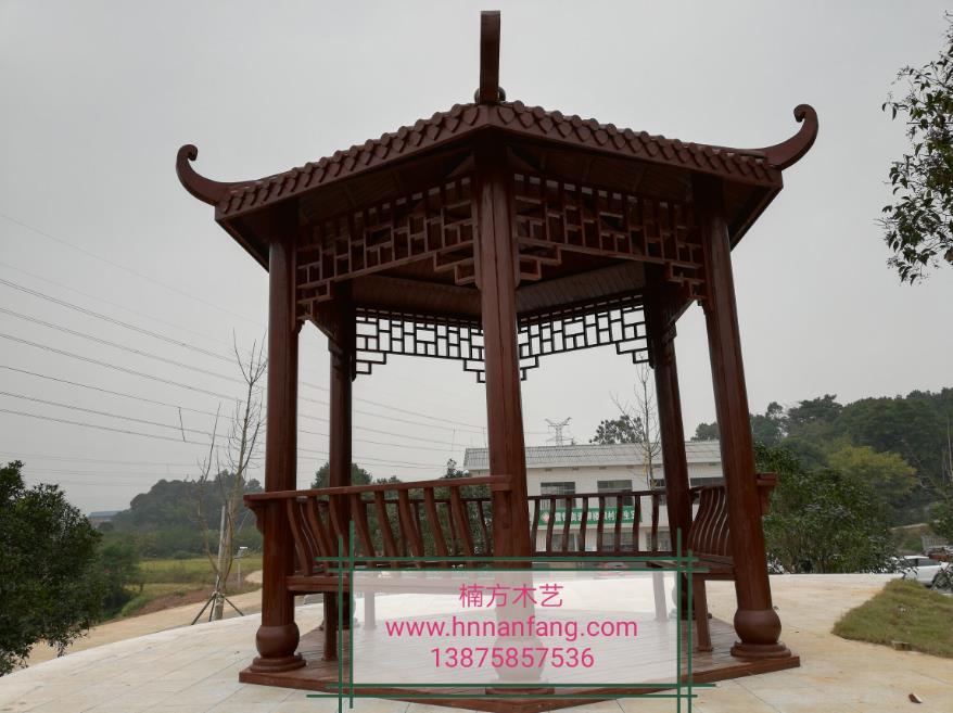 湖南防腐木涼亭 湖南防腐木涼亭