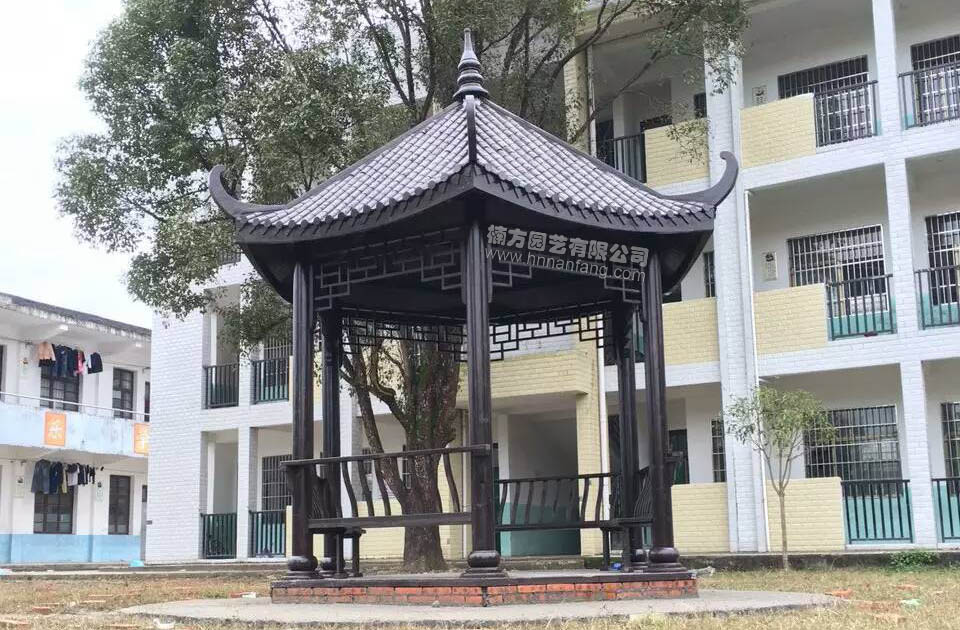 防腐木涼亭花架 防腐木涼亭花架